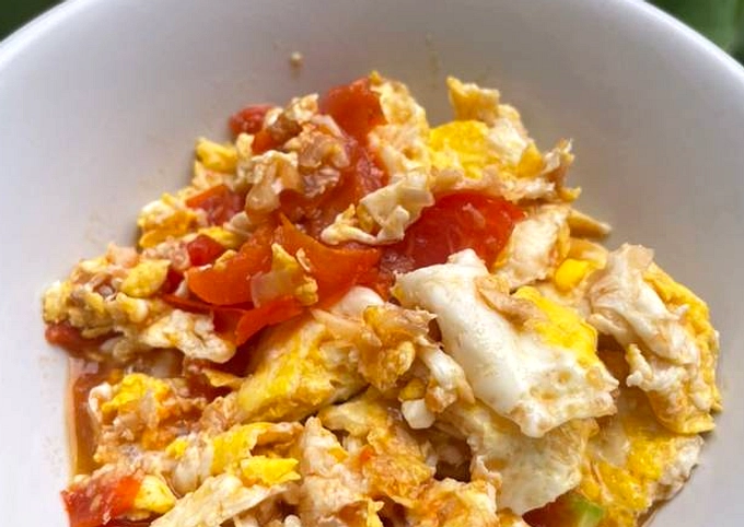 Tumis Telur & Tomat: Pilihan Praktis dan Bergizi Sehat