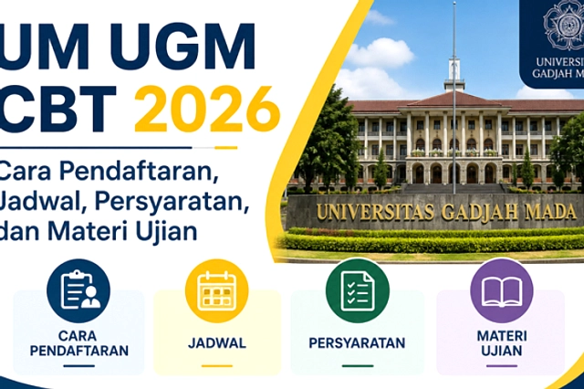 UGM Umumkan 4.480 Mahasiswa Baru, 44.972 Peserta UM CBT