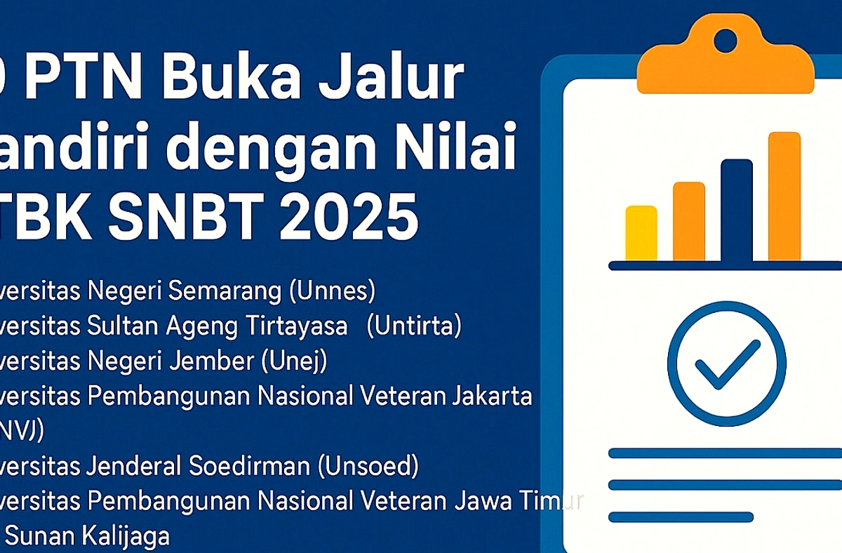 UM Buka Pendaftaran Mandiri Skor UTBK hingga 15 Juli 2026
