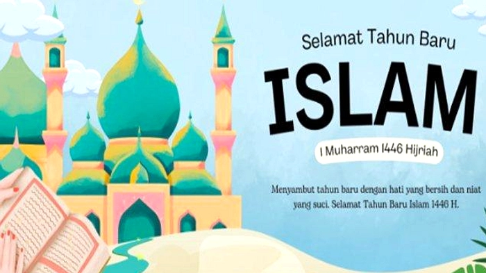 Unduh Gratis 50 Poster Tahun Baru Islam 1448 H Sekarang