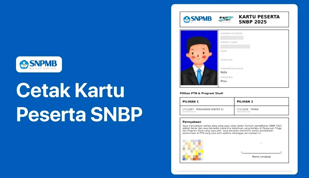 Unduh Kartu Peserta SNBT, Batas 15 April 15.00 WIB