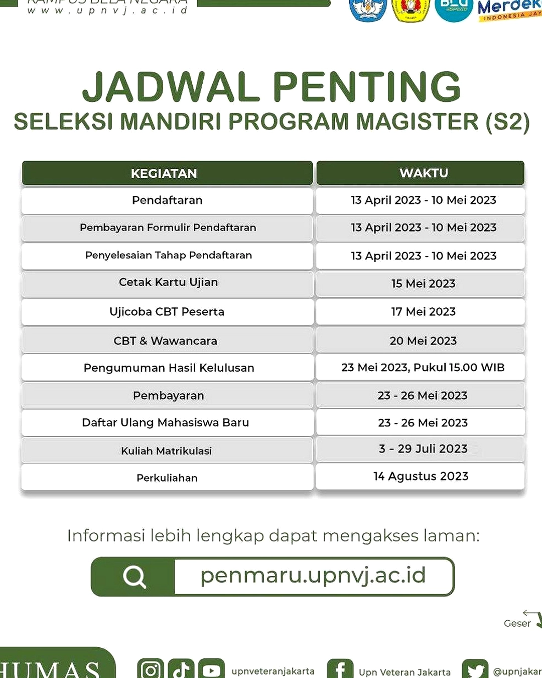 UPNVJ Buka SEMA Gelombang 2, Daftar hingga 10 Juli