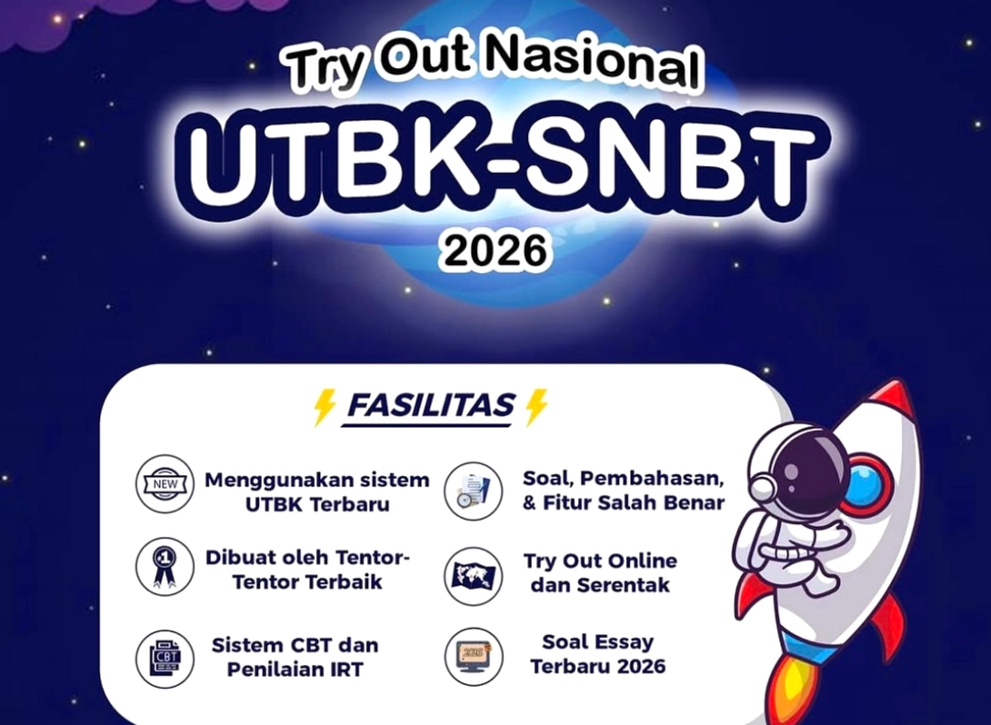 UTBK 2026: Pusat Tes Tetap, Pilih Kota, Fokus Anti-Joki
