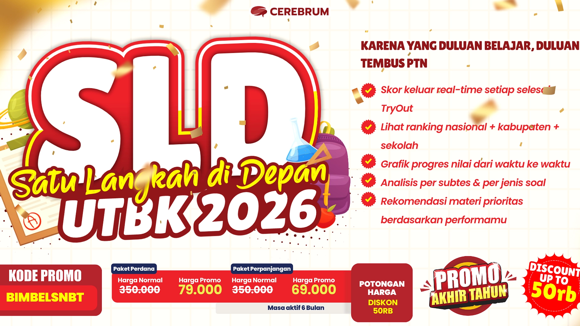 UTBK SNBT 2026: Persiapan Pendaftaran 10 Hari Lagi