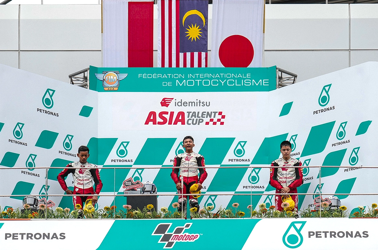 Veda Ega Pratama Raih Podium Indonesia di Moto3 Brasil