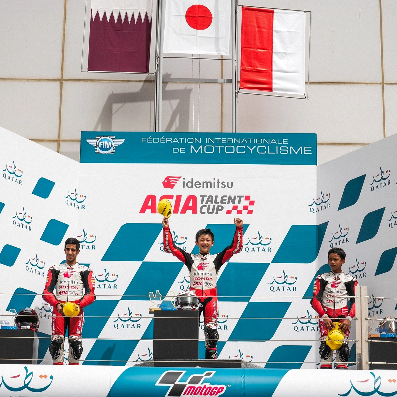 Veda Ega Pratama Raih Podium P3 di Moto3 GP Brasil