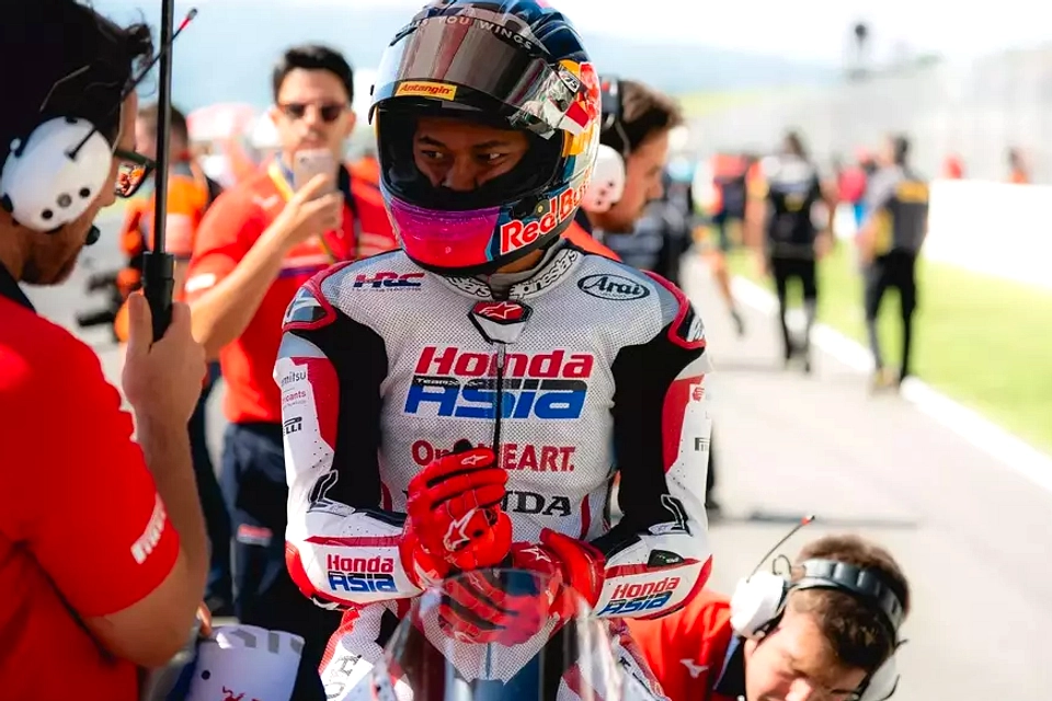 Veda Ega Pratama Terpuruk di FP2 Moto3 Ceko, Tertinggal 2,1 Detik
