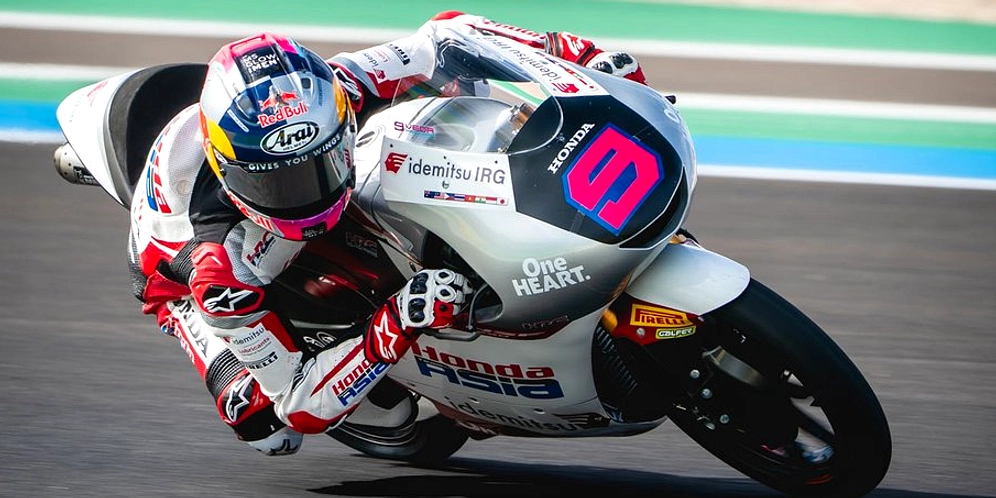 Veda Ega Pratama Tersingkir dari Start ke-20, Finis Kelima di Moto3 Brno