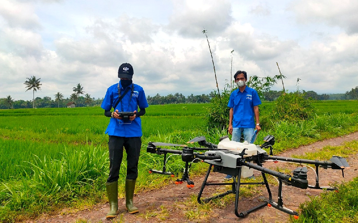 Video Petani Terbang Viral, Ternyata Cuma Konten