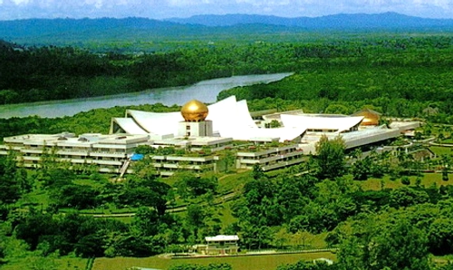 Video Viral Bangunan di Kalimantan Ternyata Istana Brunei