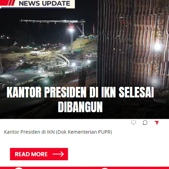 Wapres Gibran Siap Berkantor di Ibu Kota Nusantara