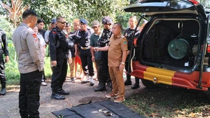 Warga Labuhanbatu Temukan Bom Mortir di Danau Balai