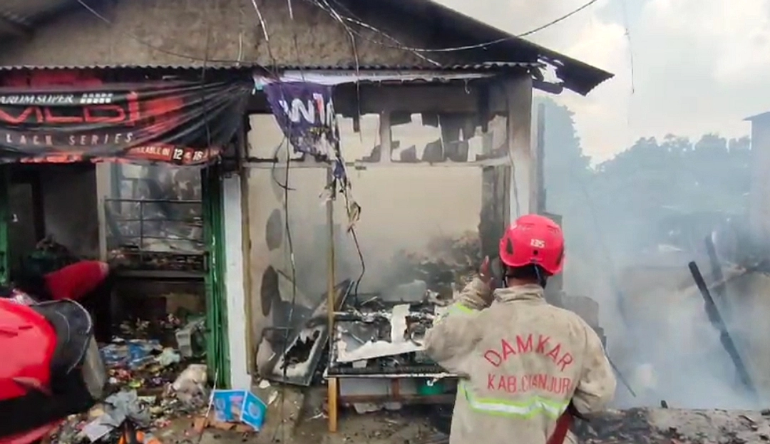Warung Sembako Hangus, Kerugian Capai Rp500 Juta