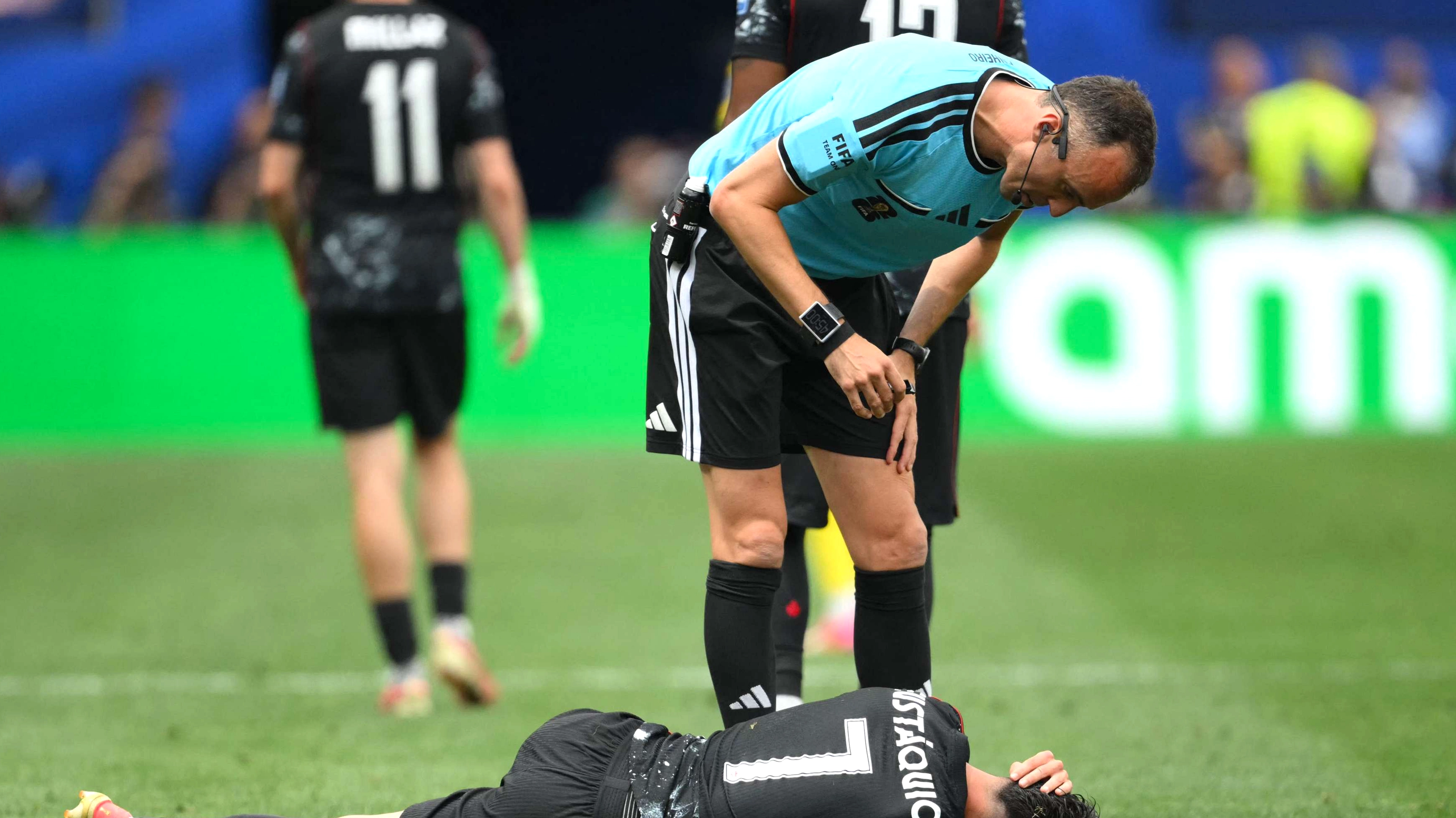 Wasit Portugal Pinheiro Pimpin Argentina Vs Swiss