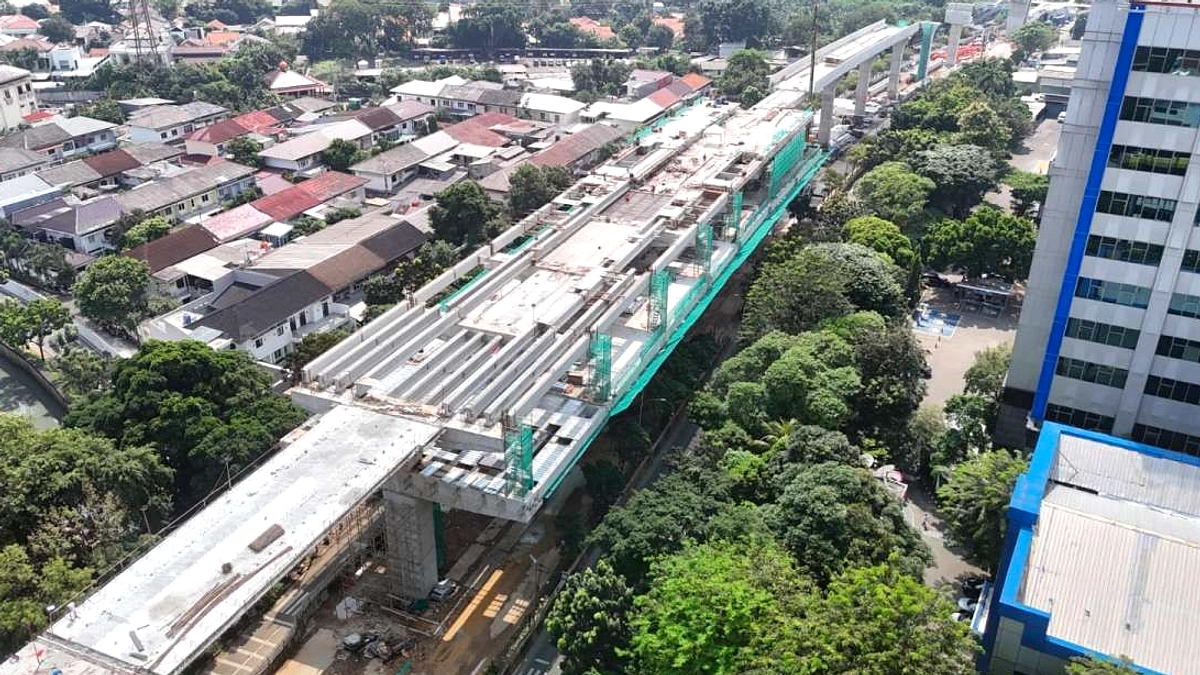 Waskita Karya Raih 7,5 Juta Jam Kerja Selamat LRT Jakarta 1B