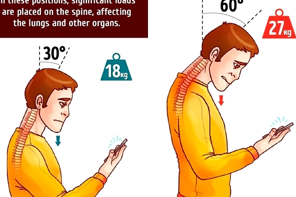 Waspada 'Phone Body': Postur Tubuh Berubah Akibat Ponsel
