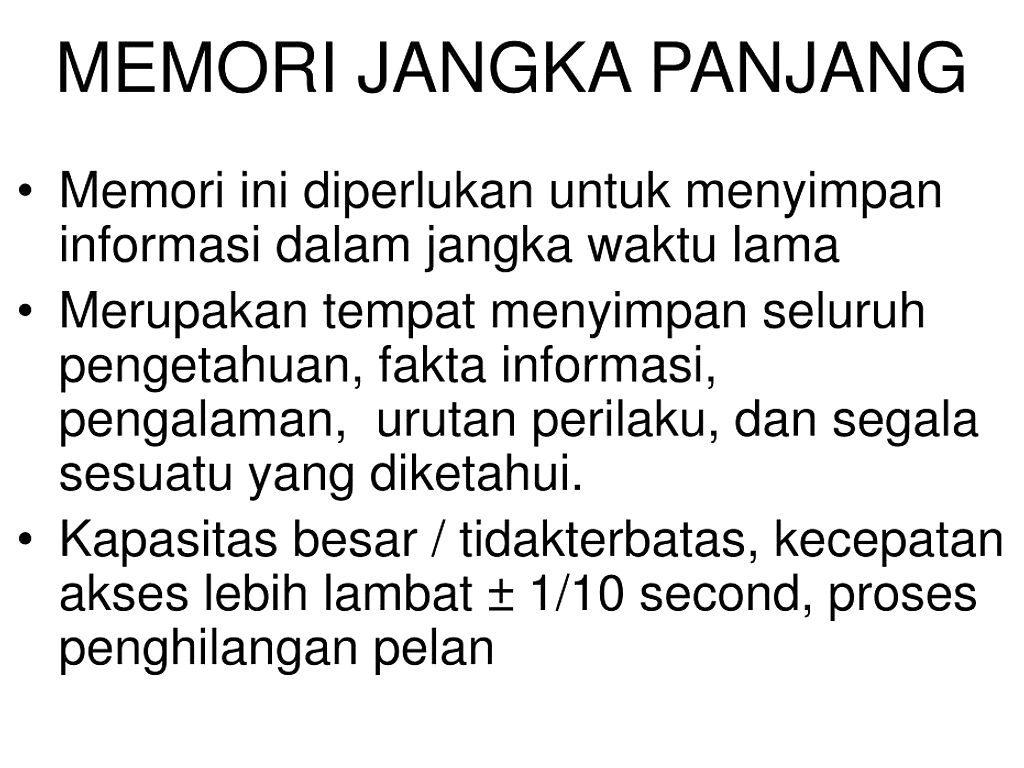 Working Memory Terbatas, Kenapa Kita Lupa di Ruangan
