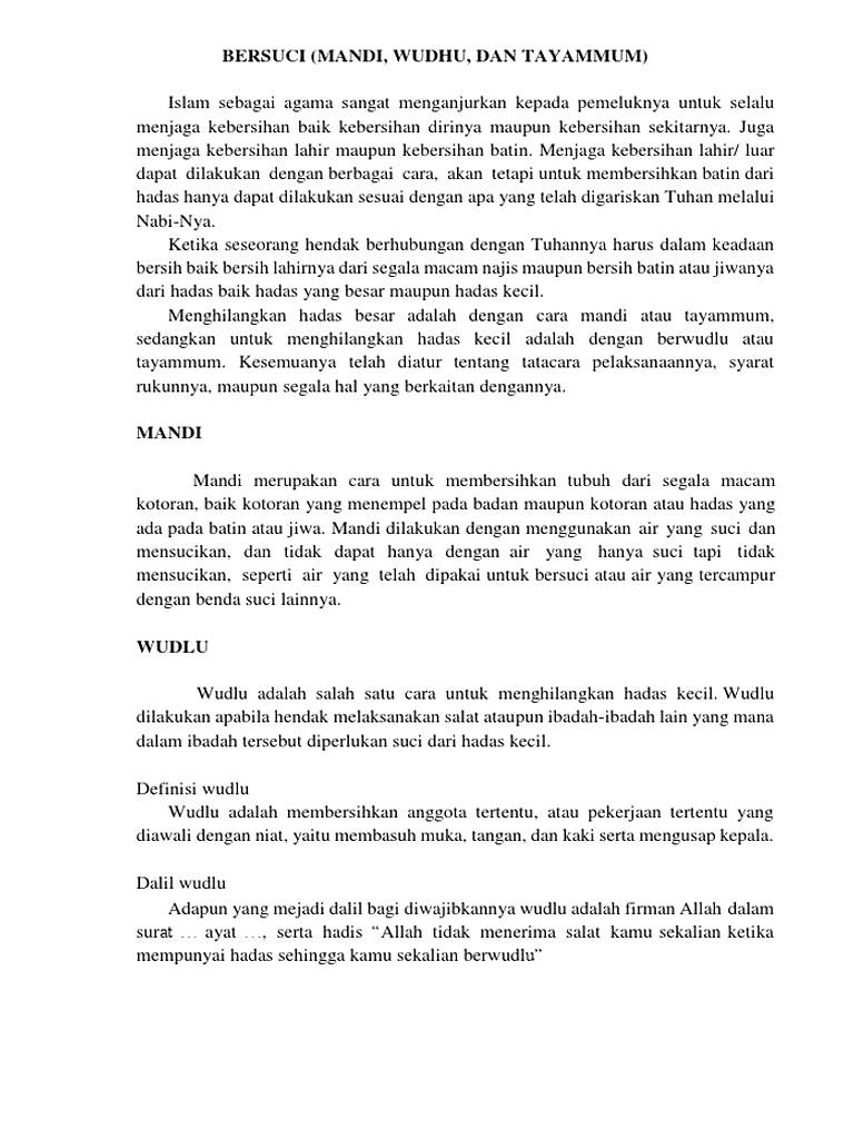 Wudhu Bukan Sekadar Basuh, Ini Keutamaannya