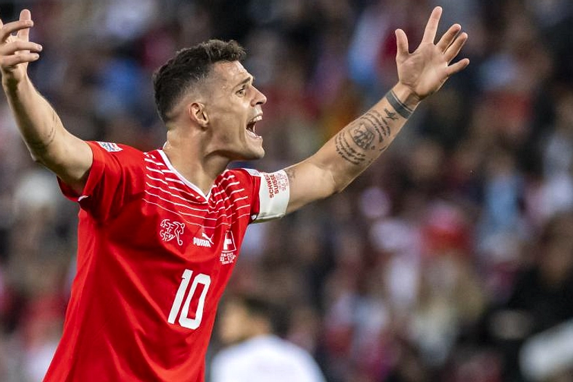 Xhaka Akui Sulit Hentikan Messi di Perempatfinal