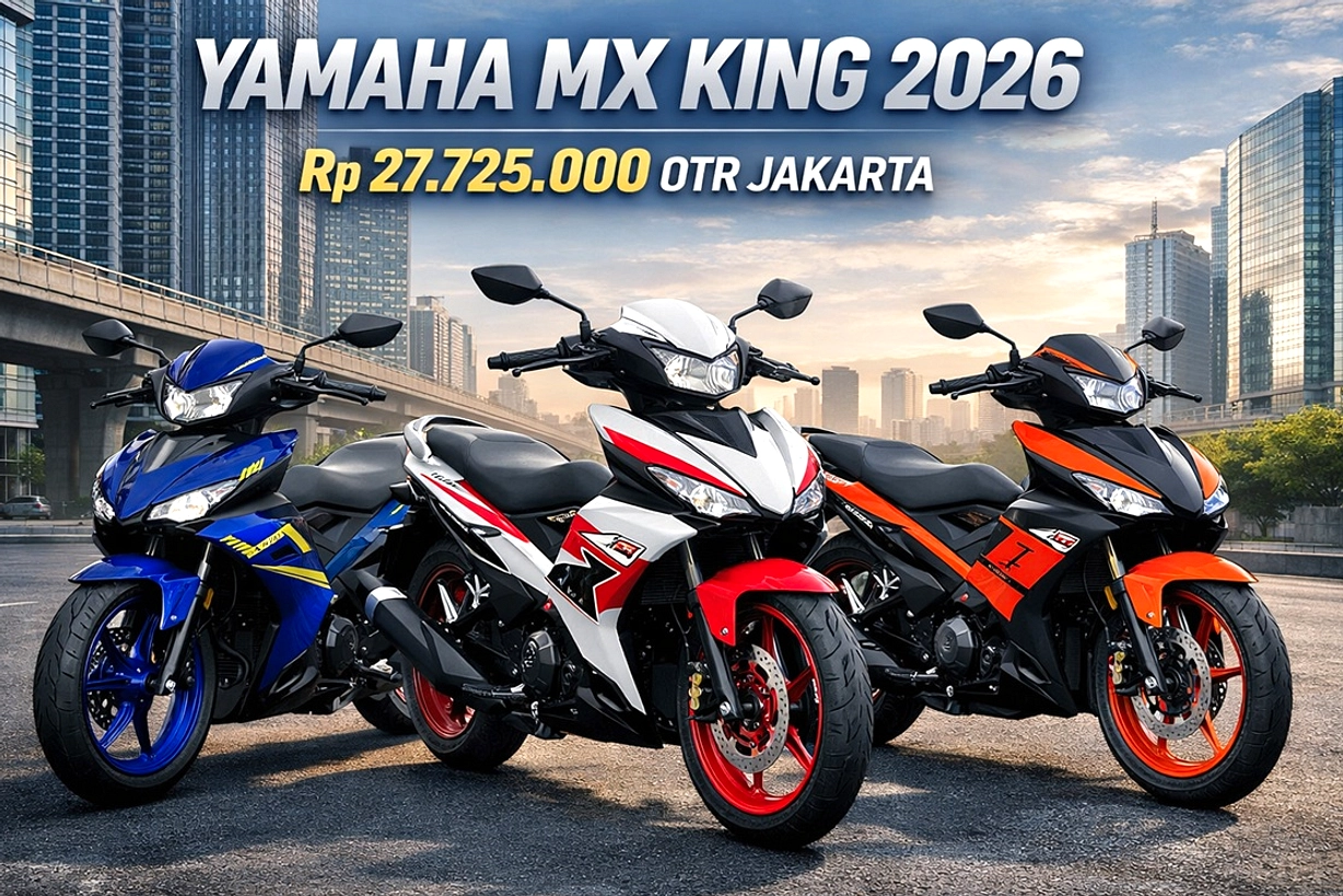 Yamaha Luncurkan MX King 150 Livery Prima Pramac, 2.000 Unit