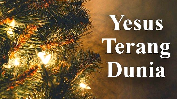 Yesus datang sebagai terang, membuka pintu keselamatan di dunia