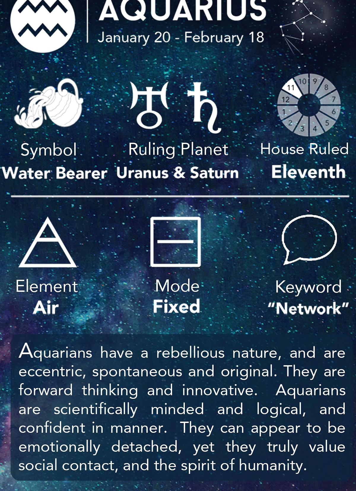 Zodiak Aquarius 20 Mei 2026: Energi Air Membawa Kesempatan Baru