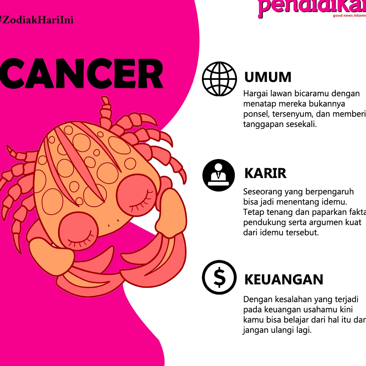 Zodiak Cancer 14 Juni 2026: Energi Tenang dan Peluang Romantis