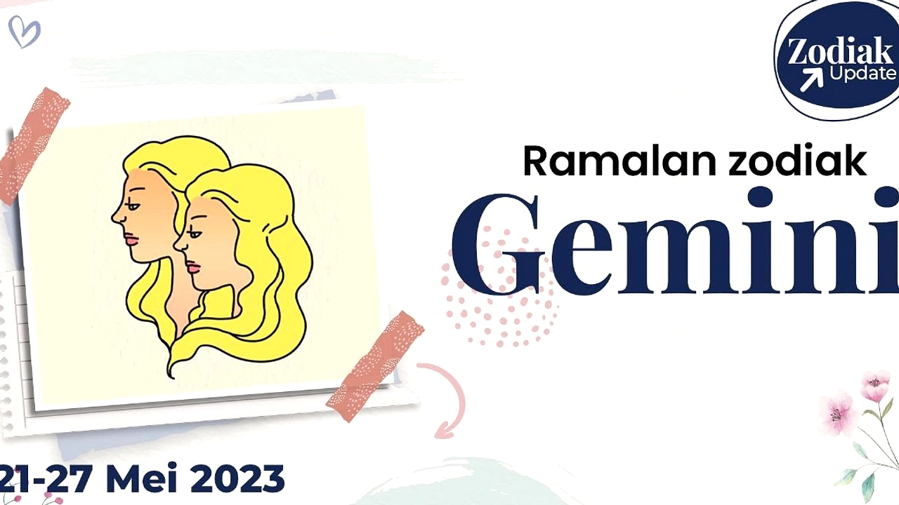 Zodiak Gemini 21 Mei 2026: Hari Dinamis, Cinta, Karier & Keuangan