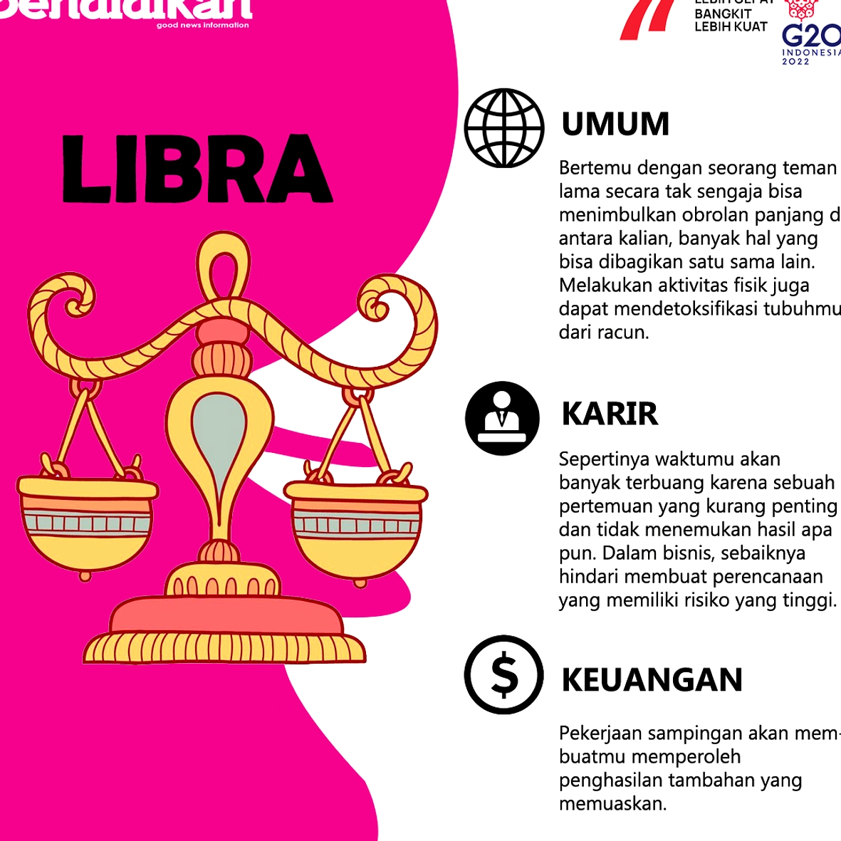 Zodiak Libra 4 April 2026: Keseimbangan dan Keputusan Penting
